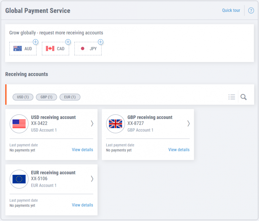 global payment service