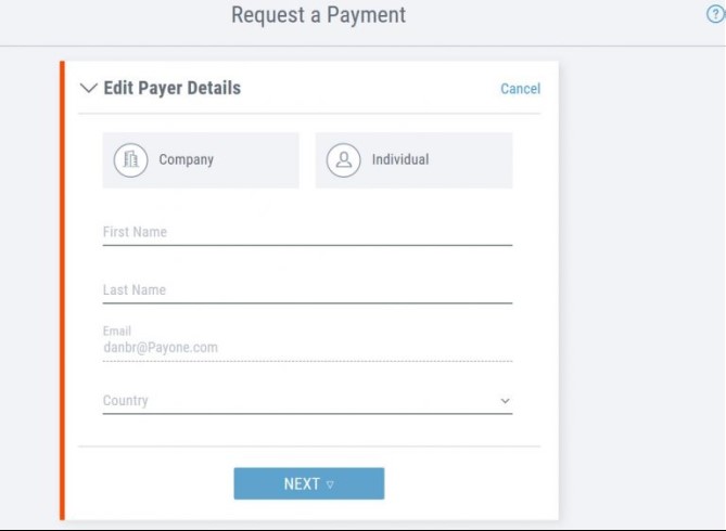 Request a Payment