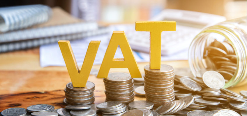 Managing VAT banner
