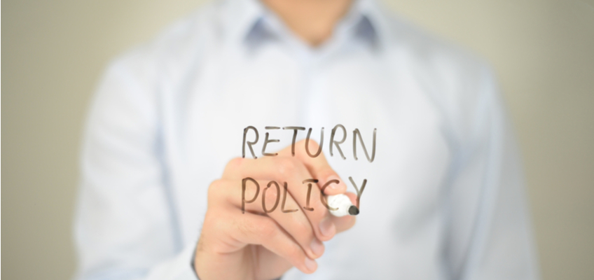 return policy - banner