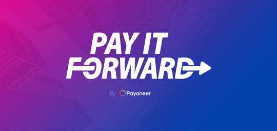pay it forward payoneer