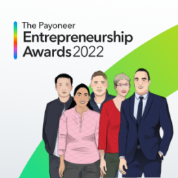 Entreprenuership awards payoneer 2022
