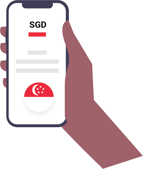 Virtual SGD bank account