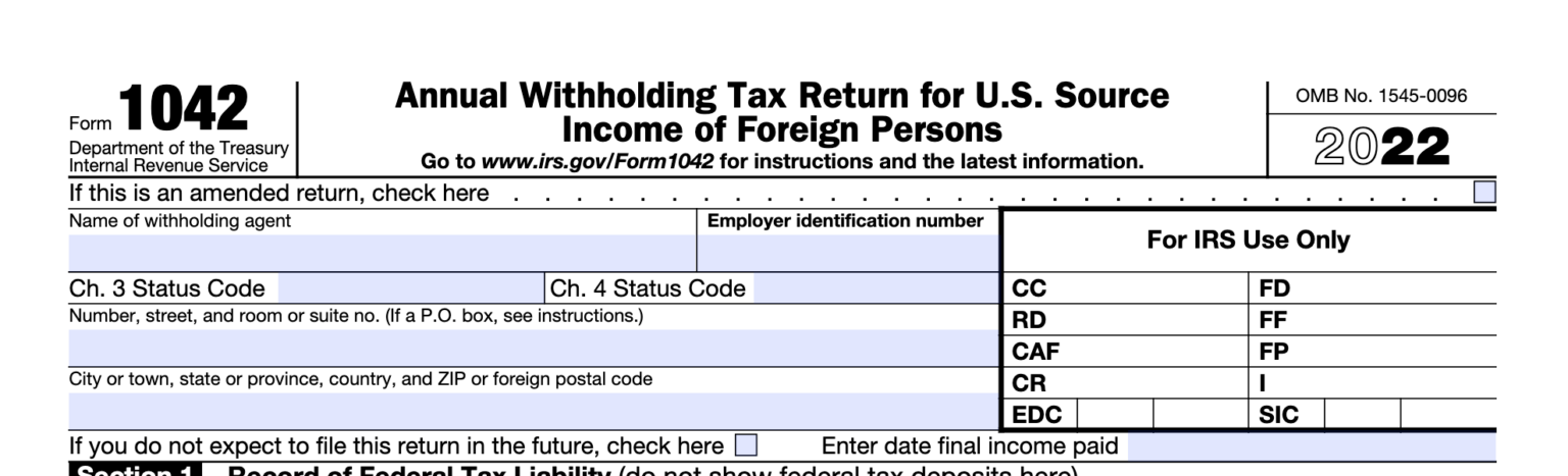 1042 vs 1099: How to file your taxes - Payoneer Blog