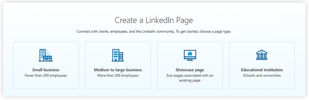 Create a LinkedIn page