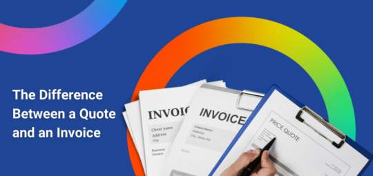 Quote and invoice