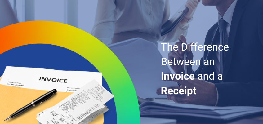 Header Invoice vs receipt