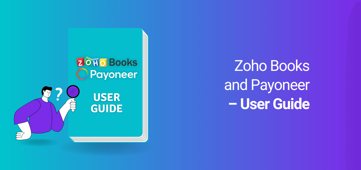 Zoho Books And Payoneer - A User's Guide - Payoneer Blog